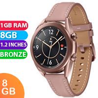 New Samsung Galaxy Watch 3 Stainless Steel 41mm R850 Mystic Bronze (1 Year Warranty)