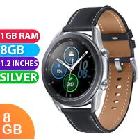 New Samsung Galaxy Watch 3 Stainless Steel 41mm R850 Mystic Silver (1 Year Warranty)