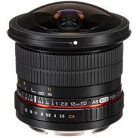 New Samyang 12MM F/2.8 ED AS NCS Fisheye Lens for Canon (1 Year Warranty)