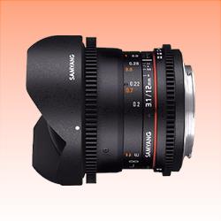 New Samyang 12mm T3.1 VDSLR ED AS NCS Fisheye Lens for Nikon (1 Year Warranty)