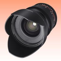 New Samyang 16mm T2.2 ED AS UMC CS II VDSLR (Canon) (1 Year Warranty)