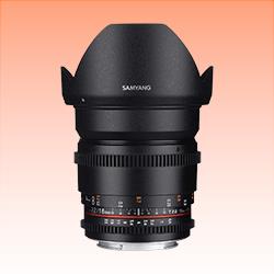 New Samyang 16mm T2.2 ED AS UMC CS II VDSLR Lens for Sony E (1 Year Warranty)