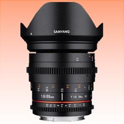 New Samyang 20mm T1.9 ED AS UMC Cine Lens for Sony-E (1 Year Warranty)
