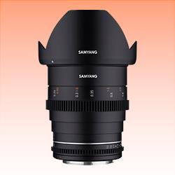 New Samyang 24mm T1.5 VDSLR MK2 Lens for Canon RF (1 Year Warranty)