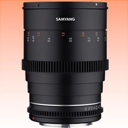 New Samyang 35mm T1.5 VDSLR MK2 For Sony E Lens (1 Year Warranty)