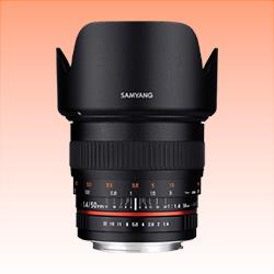 New Samyang 50 mm f/1.4 AS UMC Lens for Canon (1 Year Warranty)