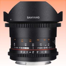 New Samyang 8mm T3.8 Asph IF MC Fisheye CS II for Nikon Lens (1 Year Warranty)