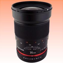 New Samyang AE 35mm f/1.4 AS UMC Lens For Nikon (1 Year Warranty)