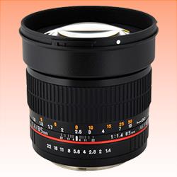 New Samyang AE 85mm f/1.4 Aspherical IF Lens for Nikon (1 Year Warranty)