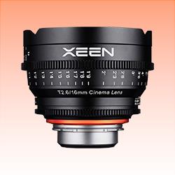 New Samyang Xeen 16mm T2.6 Lens for Nikon AE (1 Year Warranty)