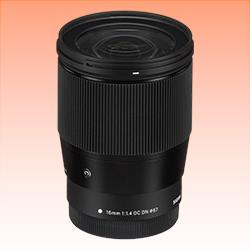 New Sigma 16mm F1.4 DC DN Contemporary Lens for Canon EF-M (1 Year Warranty)