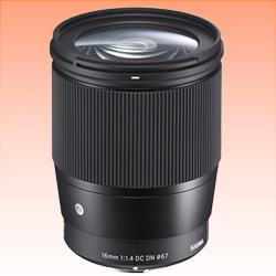New Sigma 16mm f/1.4 DC DN Contemporary Lens for Sony E (1 Year Warranty)
