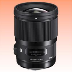 New Sigma 28mm f/1.4 DG HSM Art Lens for (Nikon) (1 Year Warranty)