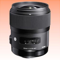 New Sigma 35mm f/1.4 DG HSM Art Lens for Nikon F (1 Year Warranty)