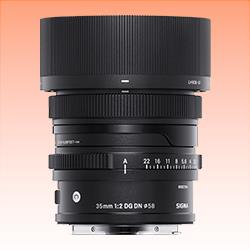 New Sigma 35mm F2.0 DG DN Contemporary Lens for Sony E (1 Year Warranty)