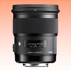 New Sigma 50mm F1.4 DG HSM Art Lens for Sigma SA (1 Year Warranty)