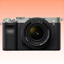 New Sony Alpha a7C Mirrorless Digital Camera with 28-60mm Lens Silver (1 Year Warranty)