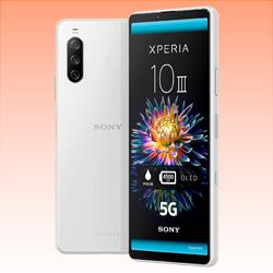 New Sony Xperia 10 III Dual SIM 5G 6GB RAM 128GB White (FREE INSURANCE + 1 YEAR AUSTRALIAN WARRANTY)