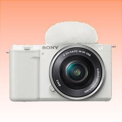 New Sony ZV-E10 Mirrorless Camera with 16-50mm Lens White (FREE INSURANCE + 1 YEAR AUSTRALIAN WARRANTY)