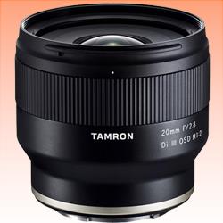 New Tamron 20mm F/2.8 Di III OSD M1:2 (F050) Lens for Sony E (1 Year Warranty)