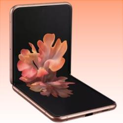 New UnlockedSamsung Galaxy Z Flip 256GB 8GB RAM 5G LTE Smartphone Mystic Bronze (1 Year Warranty)