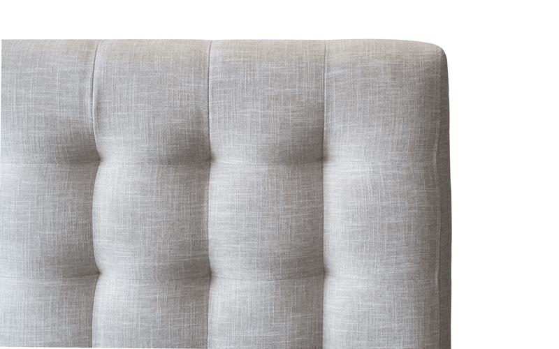 Newington custom upholstered bed head