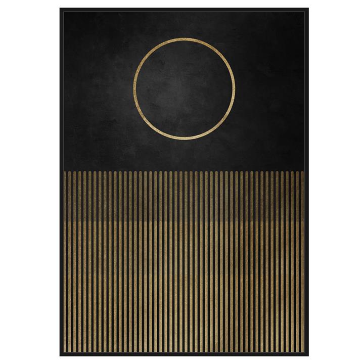 NewMoon Gold Foil Print 83x123cm