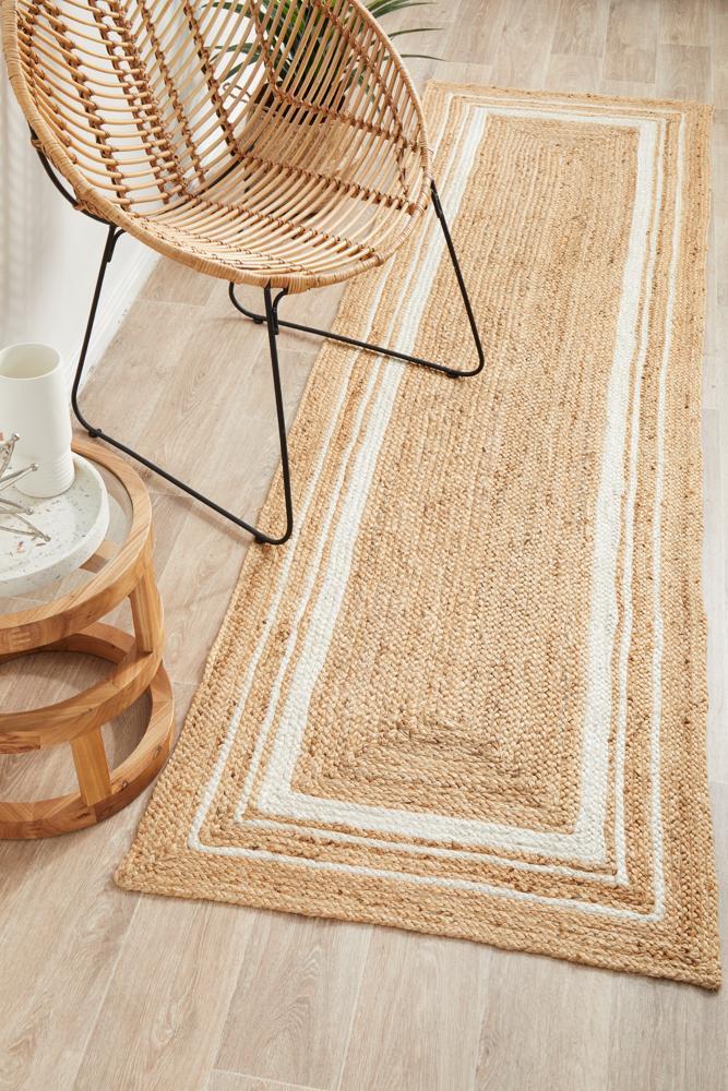 Noosa 111 Natural Runner Rug - 400X80CM