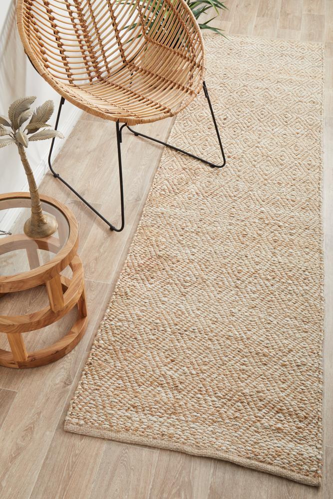 Noosa 444 Natural Runner Rug - 400X80CM