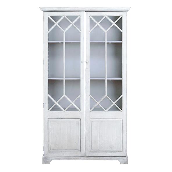 Norah Display Cabinet White