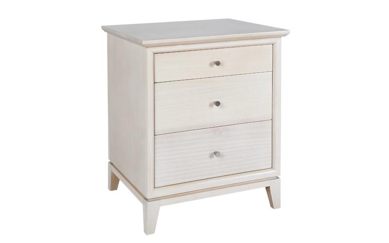 Norway custom 3 drawer timber bedside table