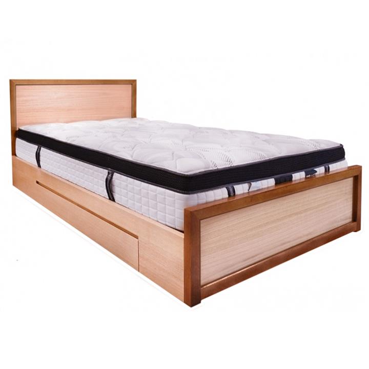 Norway custom timber 4 drawer bed frame