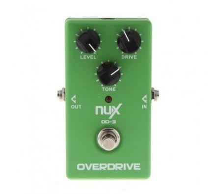 NUX OD-3 Overdrive Guitar Electric Effect Pedal Ture Bypass Green