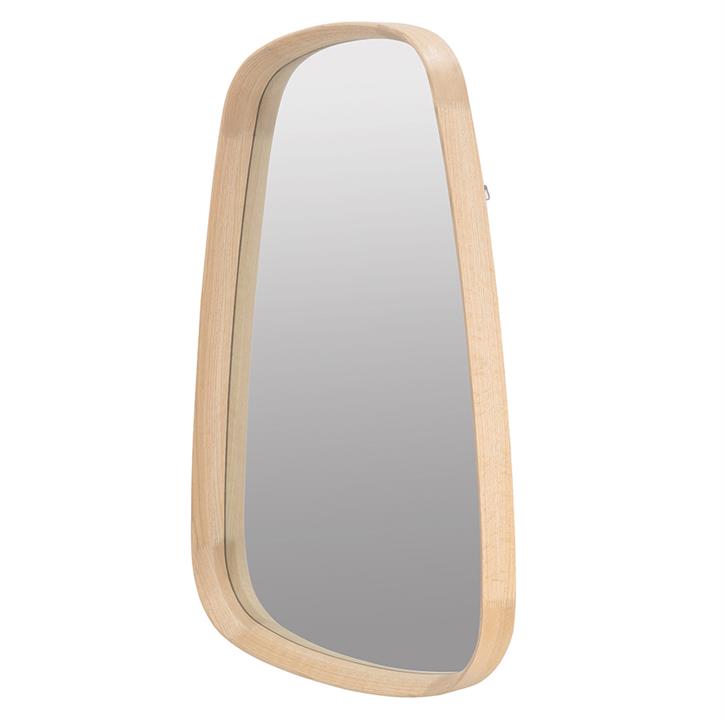 Oak Wood Framed Mirror