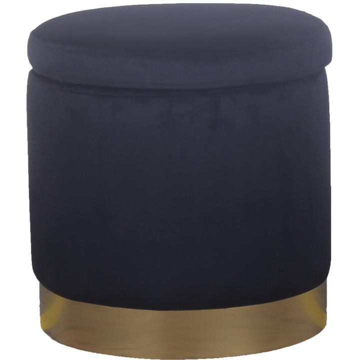 Oban Ottoman Black