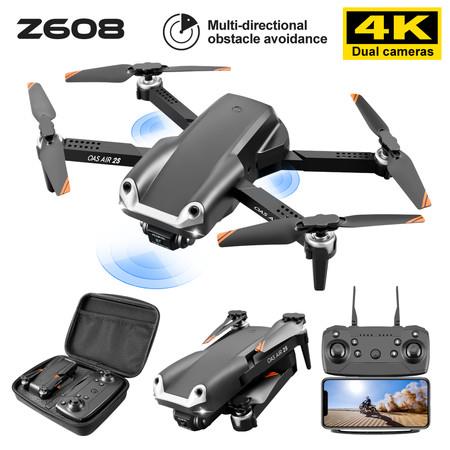 Obstacle Avoidance Drone 4K Profesional HD Dual Camera Wifi FPV Automatic Obstacle Avoidance 360 Rolling Quadcopter Toys