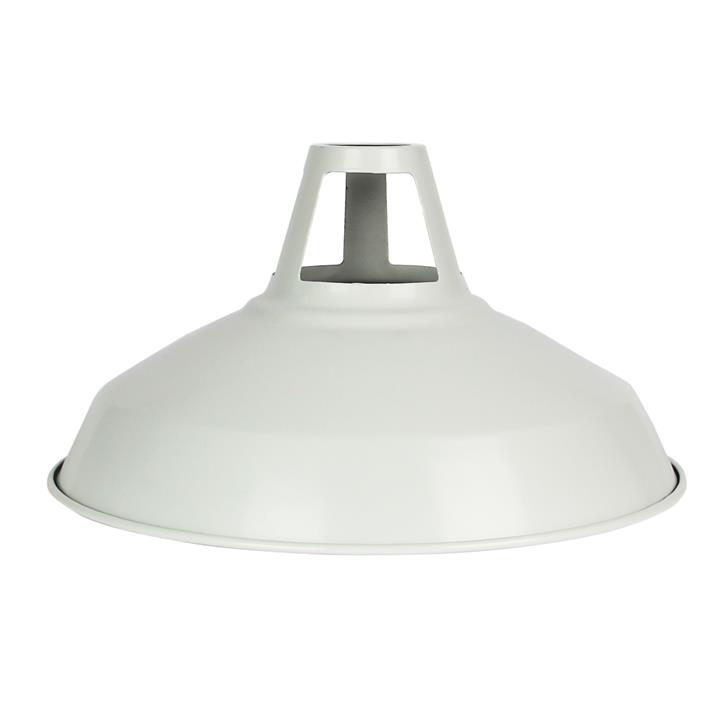 Ohio.30 Matt White Metal Shade Only