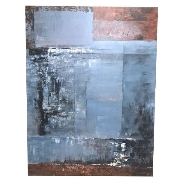 Oil Painting #2 Blue-Natural 153X174Cm