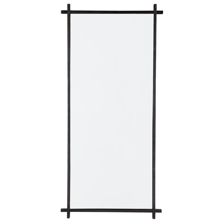 Oliverio Floor Mirror - Black