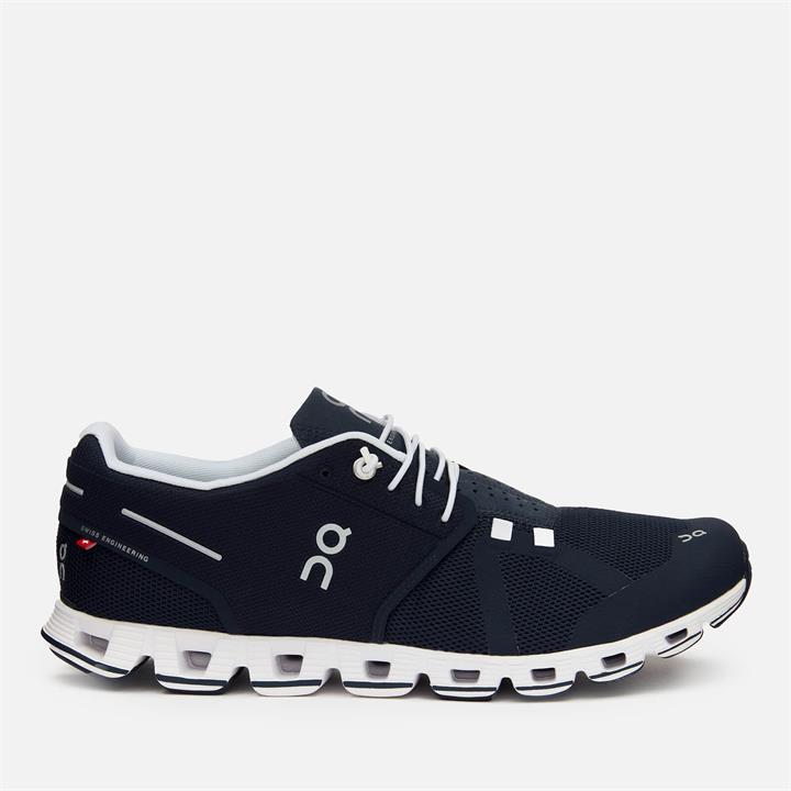 ON Men's Cloud Running Trainers - Navy/White - UK 7