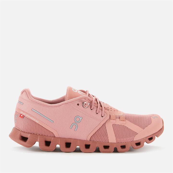 ON Women's Cloud Monochrome Running Trainers - Rose - UK 4