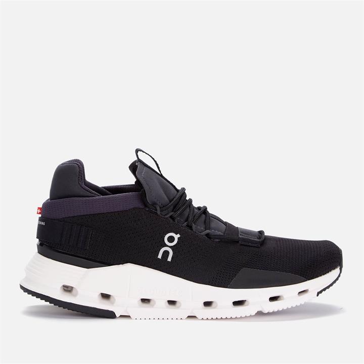 ON Women's Cloudnova Running Trainers - Phantom/White - UK 4