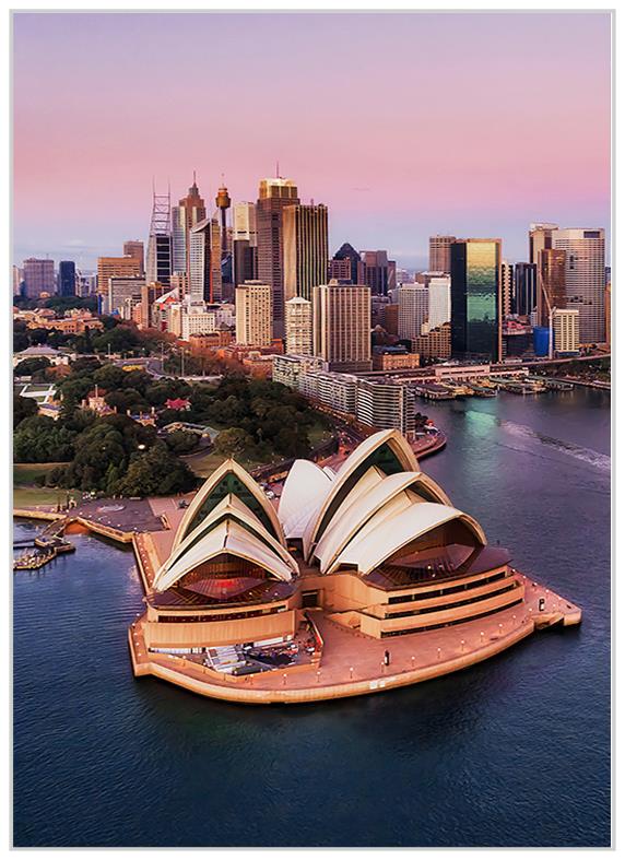 Opera House Print 80x110cm
