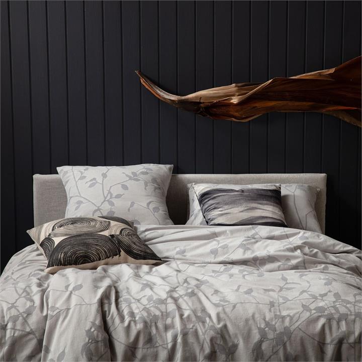 Ophelia Quilt Cover Set - Silver King