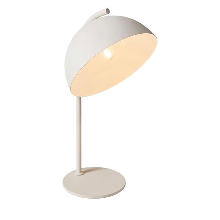 Orion Table Lamp In White (E27-40W)