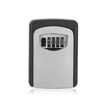 Outdoor Safe Key Box Key Storage Organizer With 4 Digit Wall Mounted Combination Password