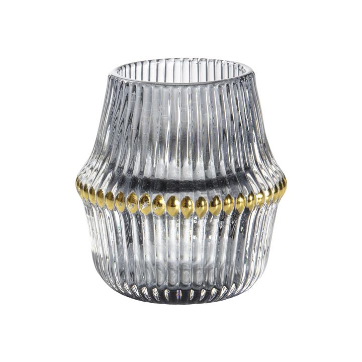 Pacey Tealight Holder Grey