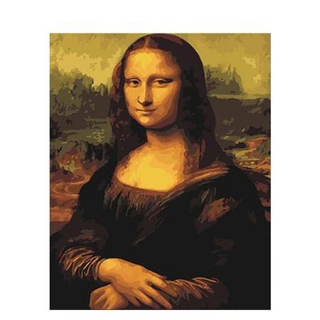 Paint by Numbers, Canvas Oil Painting Kit  40 x 50cm with DIY Frames-E8