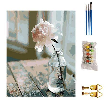 Paint by Numbers, Canvas Oil Painting Kit  40 x 50cm  with Inner Frame # 8