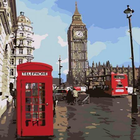 Paint by Numbers, Canvas Oil Painting Kit  40 x 50cm without Framed -12